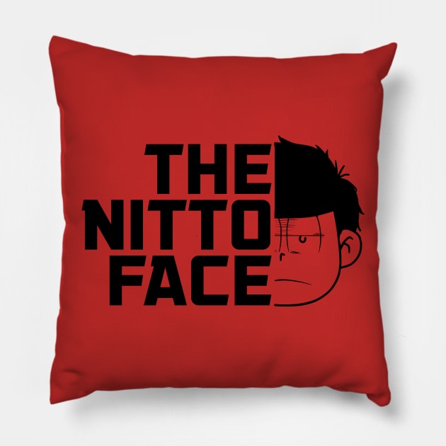 The nitto face Pillow by PsychoDelicia