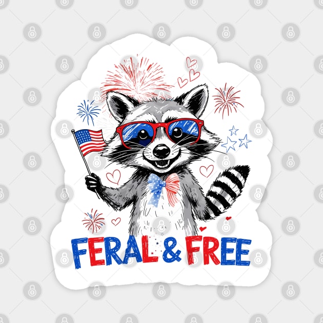 july-4th Magnet by JessArty