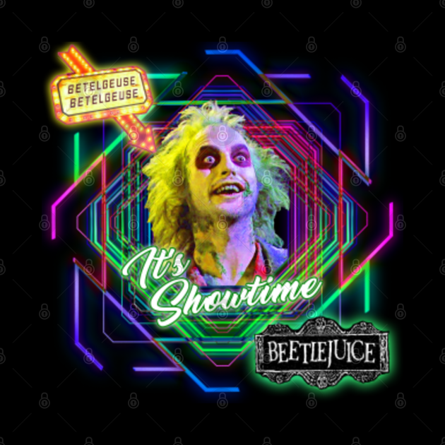 It's Showtime - Beetlejuice - Mask | TeePublic