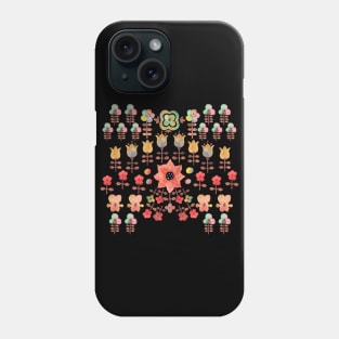 Watercolor Retro Floral Phone Case