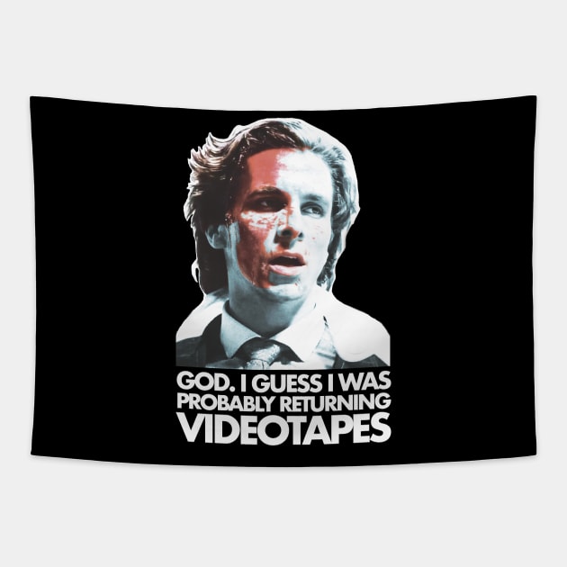 Patrick Bateman Tapestry by SBSTN