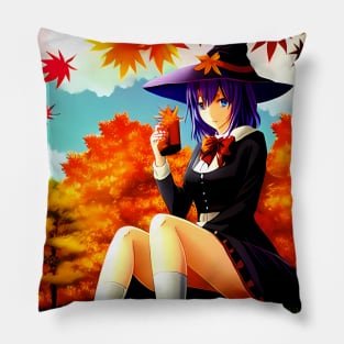 Autumn Witch Pillow