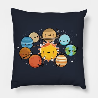 Planets camping Pillow