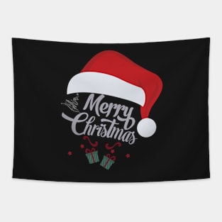 merry christmas sweet new year Tapestry