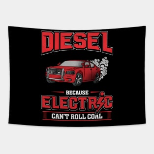 Diesel electric can't roll coal Tapestry