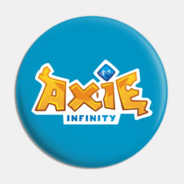 Axie Infinity Logo Pin by GraphicGibbon
