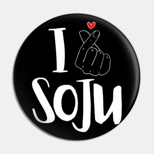 I Love Soju Pin