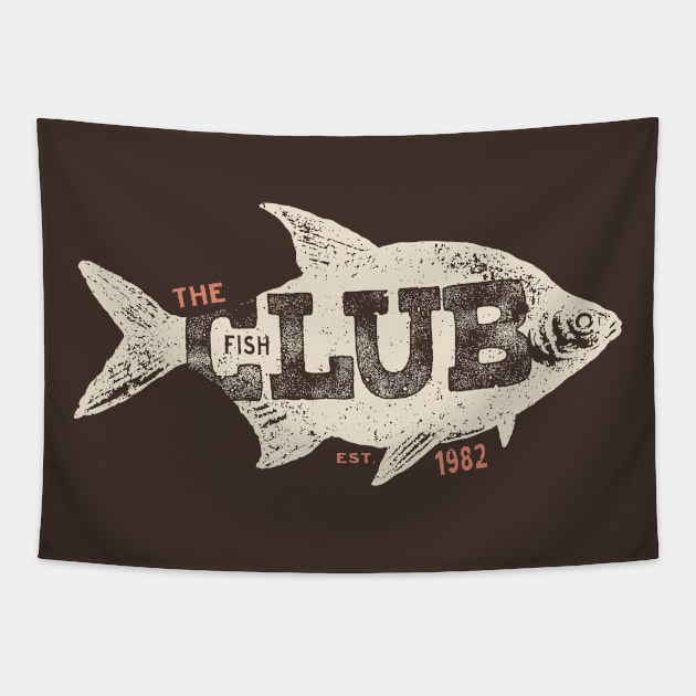 The Fish Club Tapestry by barrettbiggers