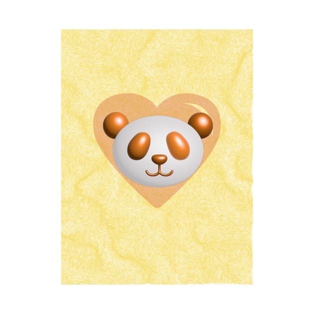 yellow panda by Christina Cho studio