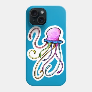 Rainbow Jellyfish Phone Case