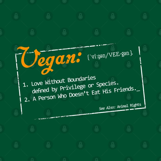 Vegan Definition by EddieBalevo