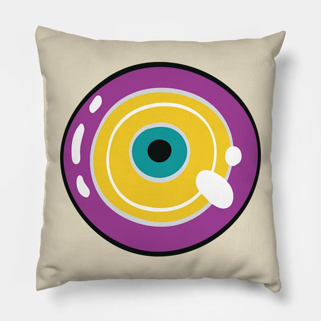 Eye For Evil Protection Pillow by MINIMAL`