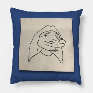 Sticky Note Brock Pillow