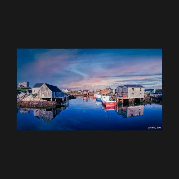 Calm Water at Peggys Cove by kenmo