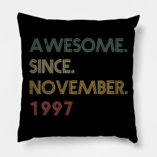 Awesome Since November 1997 Pillow