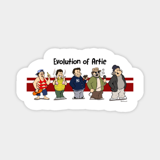 Evolution of Artie Lange Magnet