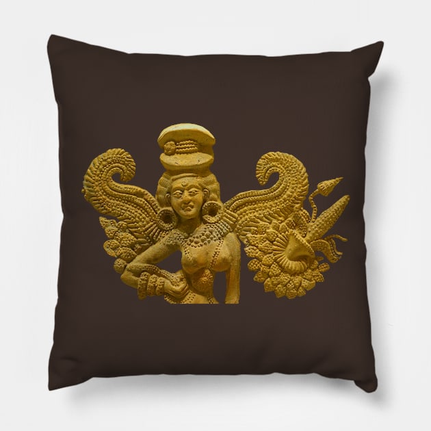 Yakshi Pillow by mindprintz