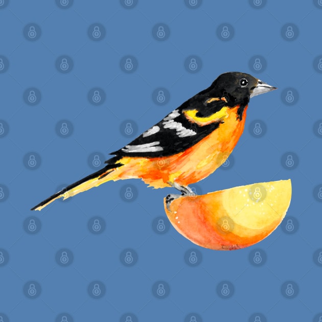 Oriole and Orange by Amy-Elyse Neer