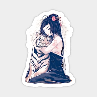 Geisha tiger shogun’s Geisha 87012 Magnet