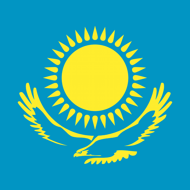 Kazakhstan Flag - Borat by The Sarah Gibs