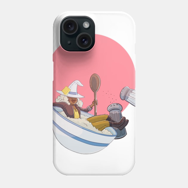 Breakfast Witches - Grits Phone Case by myisha