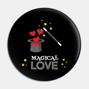 Magical Love - White Pin