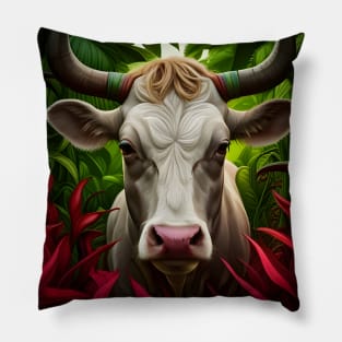 Charismatic Cow Pillow