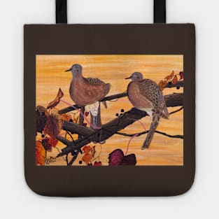 Doves at Dawn Tote