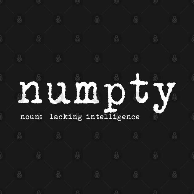 Numpty Funny Scottish Slang Banter by LittleBoxOfLyrics