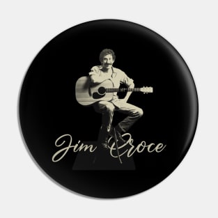 Jim croce #2 Pin