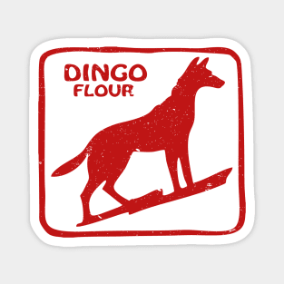 Dingo Flour - Funny Vintage Magnet