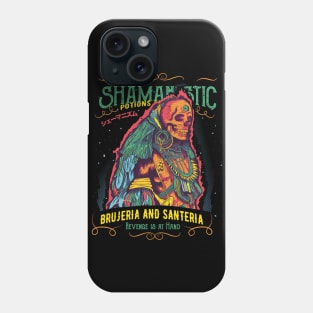 Shamanistic Skull Phone Case