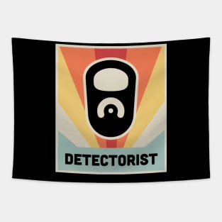DETECTORIST | Vintage Metal Detector Poster Tapestry