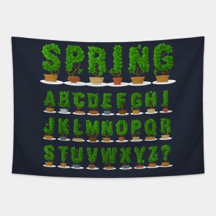 Spring Alphabet Tapestry