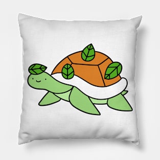 Little Leaf Turtle Pillow