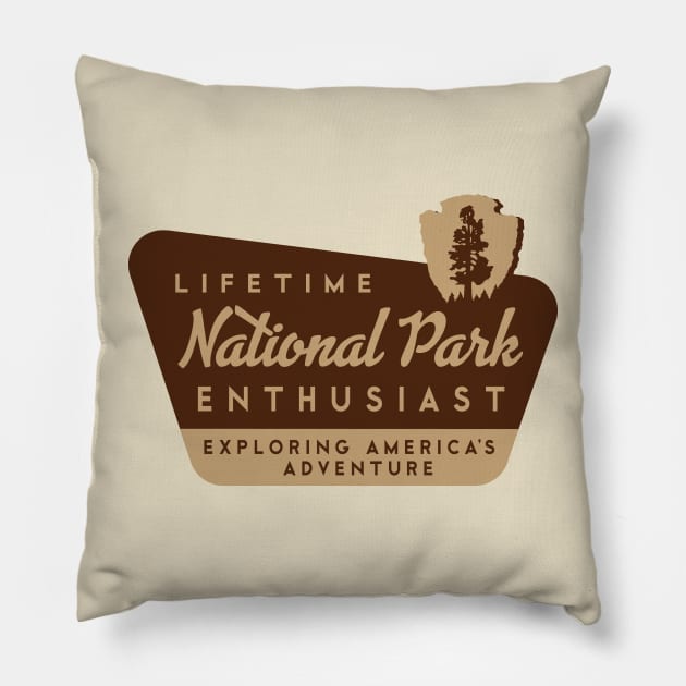 National Park Enthusiast Pillow by DesignWise