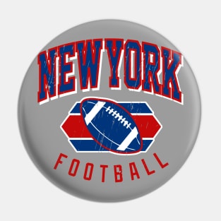 New York Football Vintage Pin