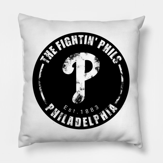 Philadelphia 1883 Pillow by Lyandarcs