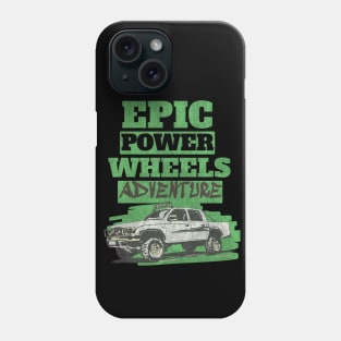 Epic Power Wheels Offroad adventure Phone Case