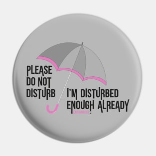 Do not disturb Klaus hargreeves Pin