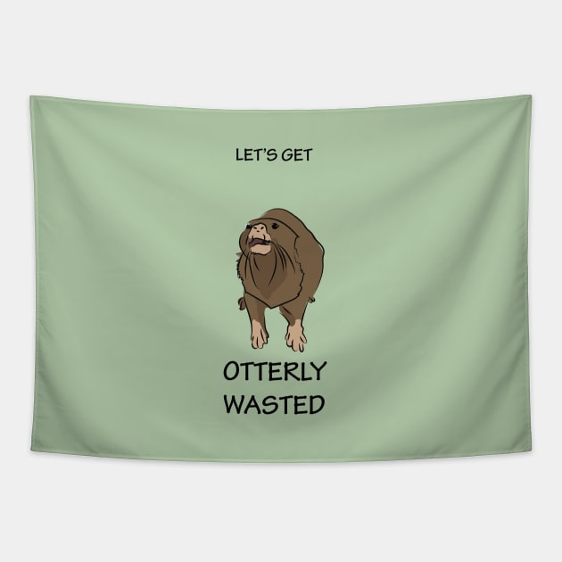 Let's get otterly wasted Tapestry by vixfx