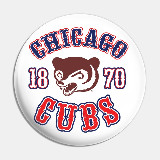 Chicago Cubs Pin by MindsparkCreative