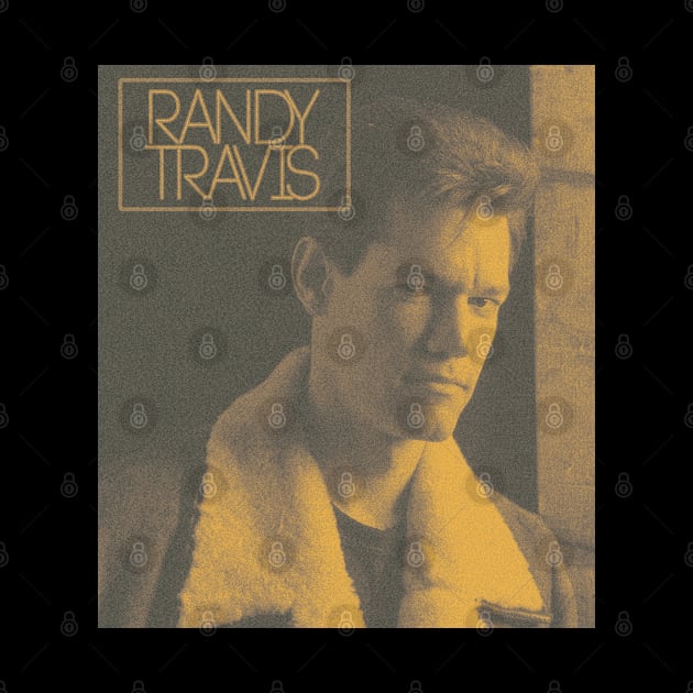 80s Poster - Randy Travis by DekkenCroud