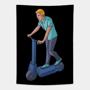 Electric Scooter - Scooter Tapestry