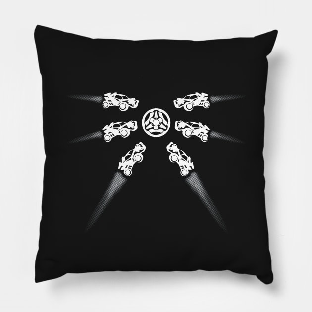 Rocket League Video Game Inspired Gifts Pillow by justcoolmerch