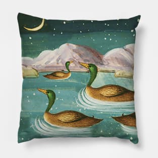 Ducks in the lake Pillow