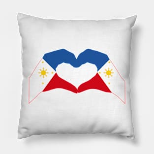 We Heart Philippines Patriot Flag Series (Double) Pillow