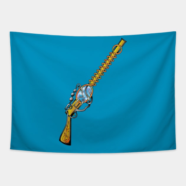 Kelvin Rifle Tapestry by KnotYourWorld4