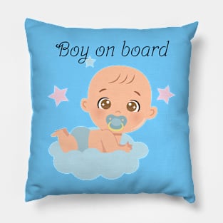 Boy on board Pillow