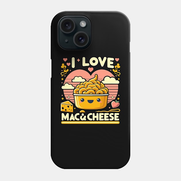 Im Just Here For The Mac And Cheese Phone Case by LaroyaloTees